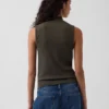 Modern Mockneck Tank Top