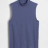 Modern Mockneck Tank Top