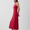 Modern Rib Shelf-Bra Maxi Dress