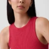 Modern Rib Shelf-Bra Maxi Dress
