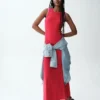 Modern Rib Shelf-Bra Maxi Dress