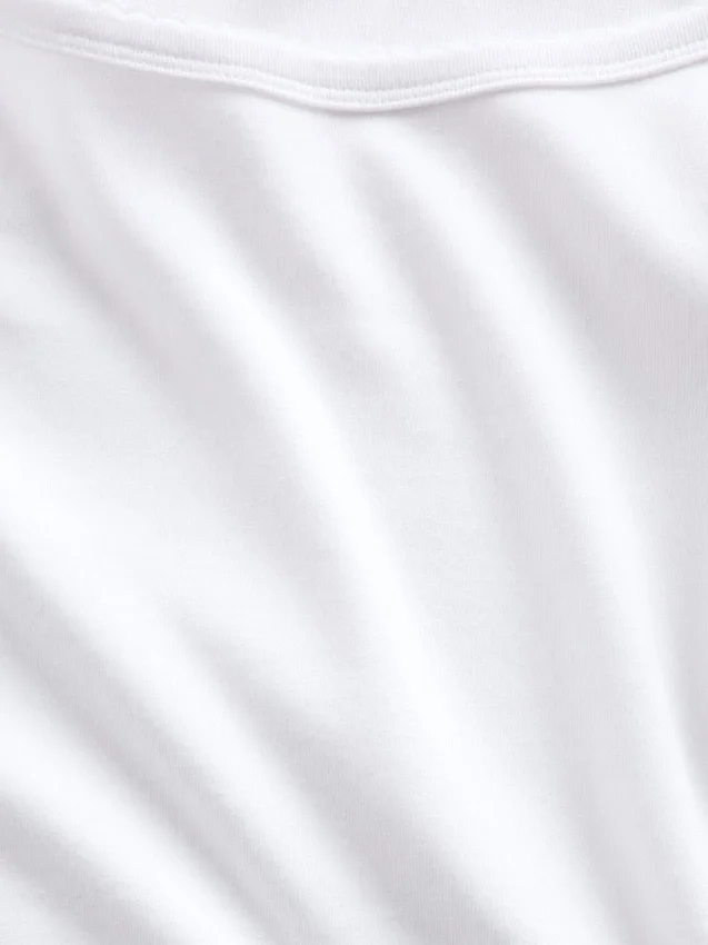 Modern Square-Neck Crop T-Shirt