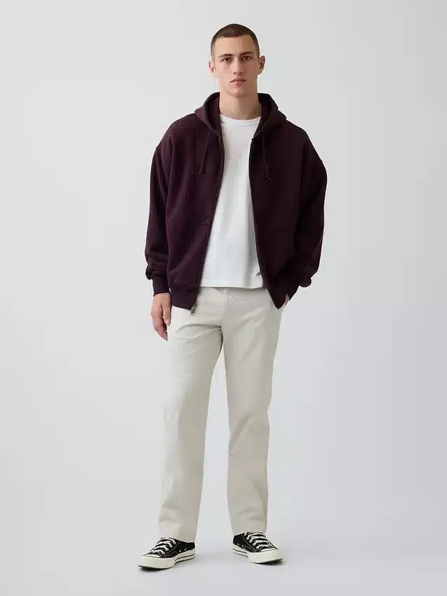 Modern Straight Khakis
