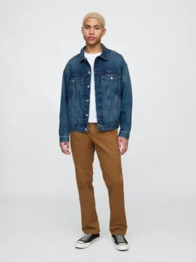 Modern Straight Khakis