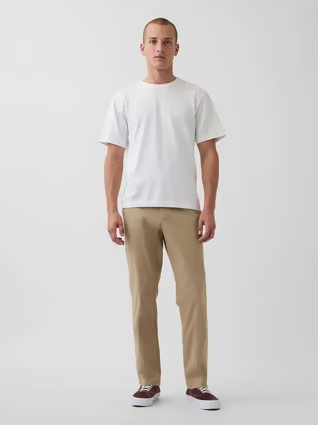 Modern Straight Khakis