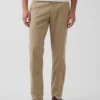 Modern Straight Khakis