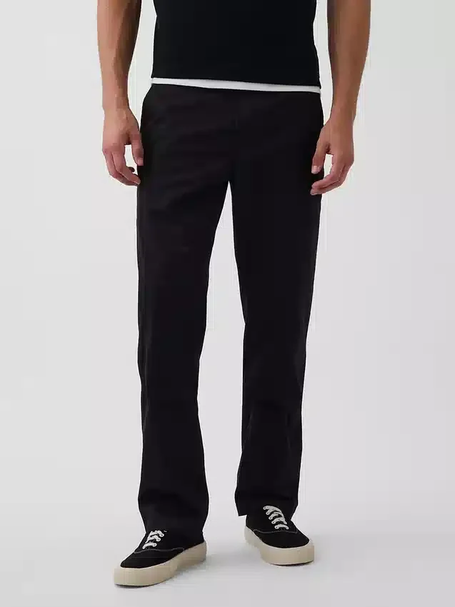 Modern Straight Khakis