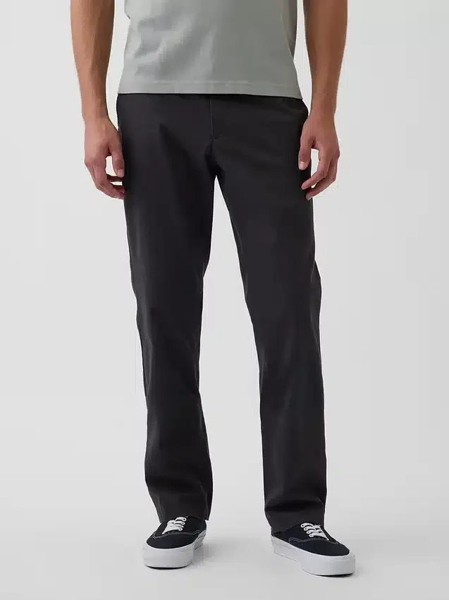 Modern Straight Khakis