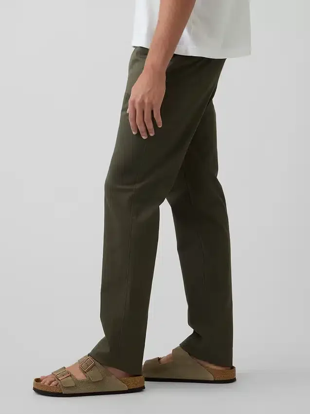 Modern Straight Khakis