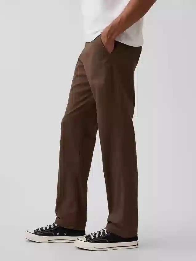 Modern Straight Khakis