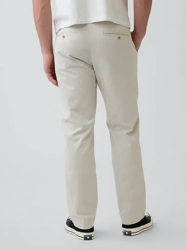Modern Straight Khakis