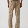 Modern Straight Khakis