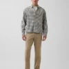 Modern Straight Khakis