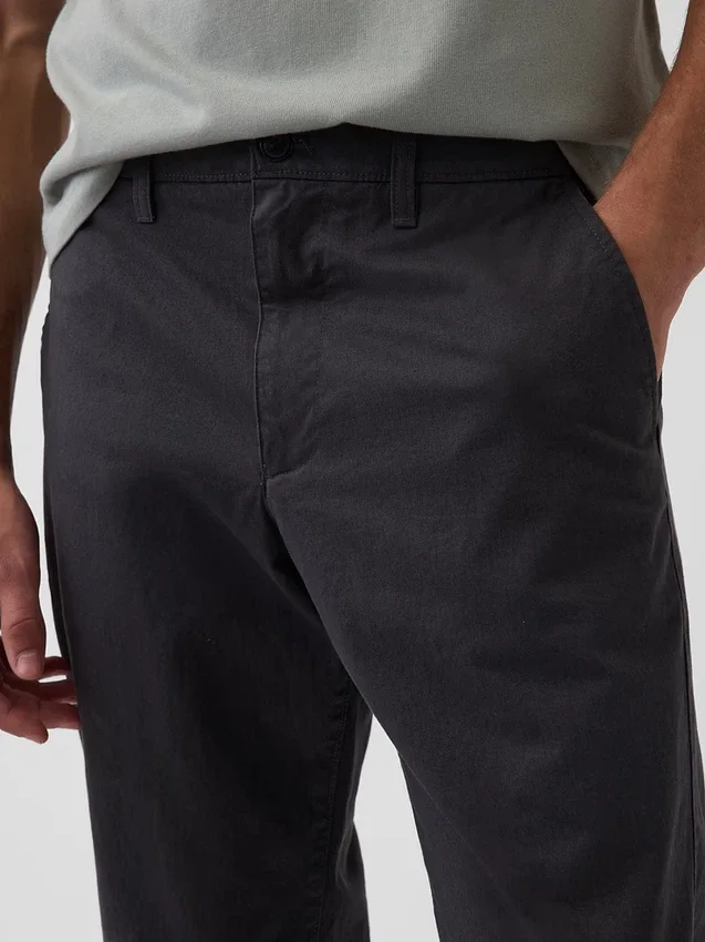 Modern Straight Khakis
