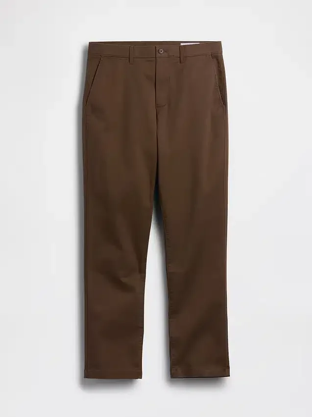 Modern Straight Khakis
