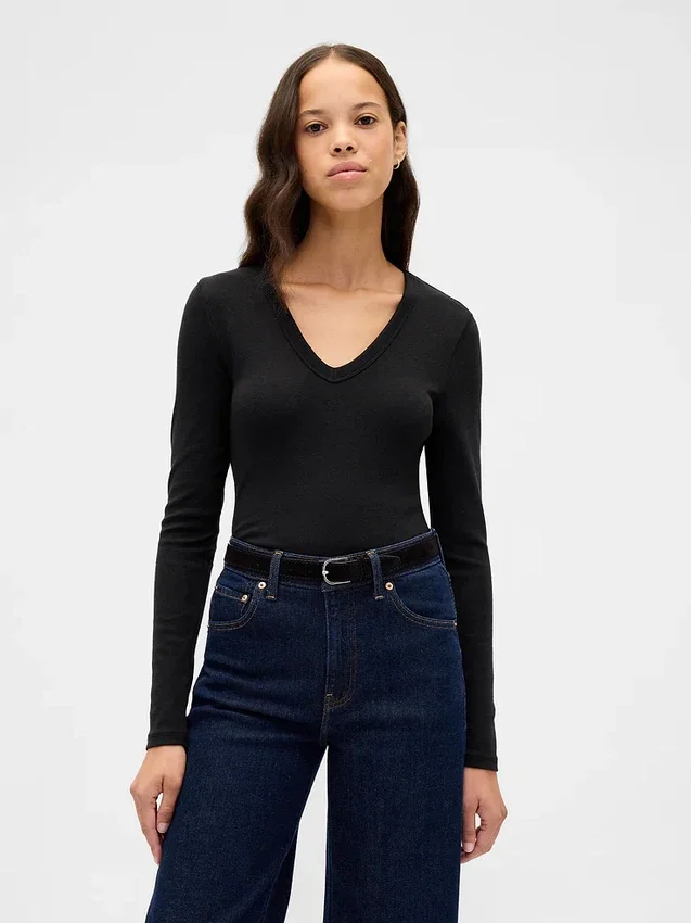 Modern V-Neck T-Shirt