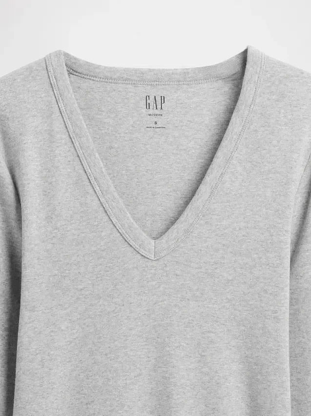 Modern V-Neck T-Shirt
