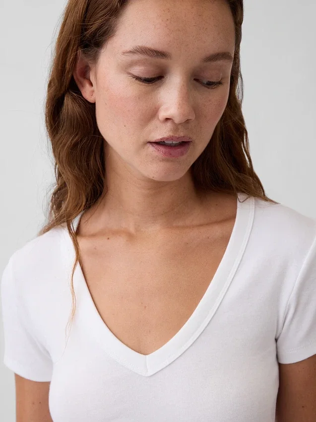 Modern V-Neck T-Shirt