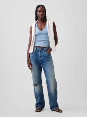 Modern V-Neck Tank Top