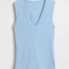 Modern V-Neck Tank Top