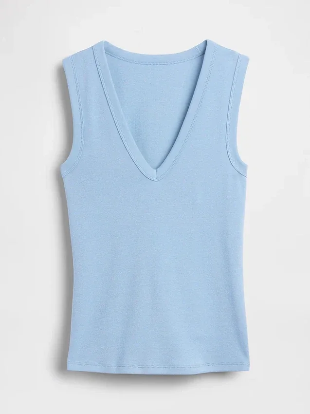 Modern V-Neck Tank Top