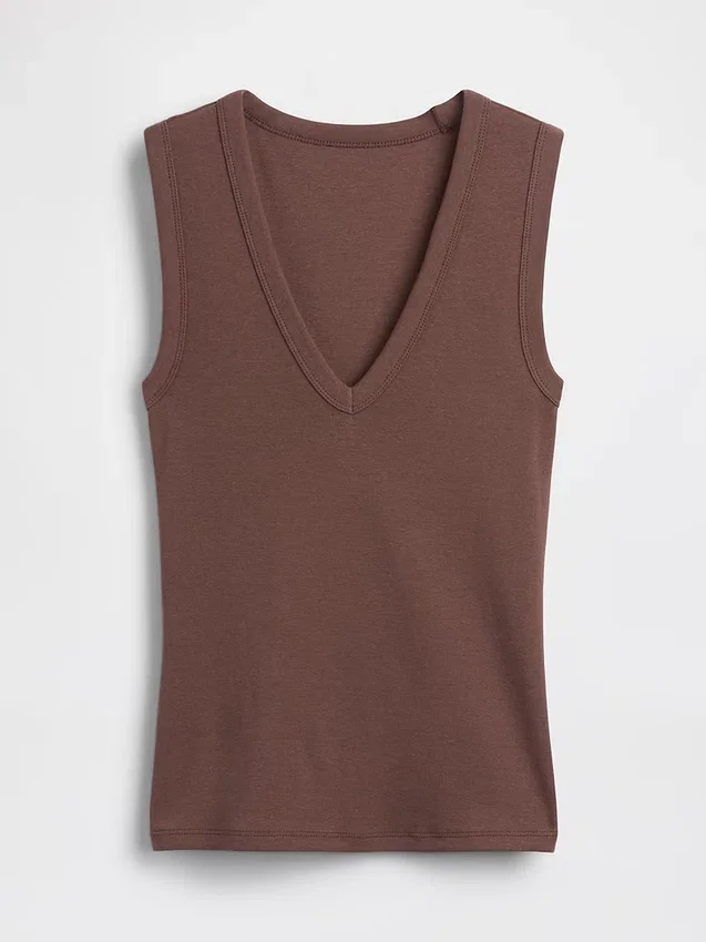 Modern V-Neck Tank Top