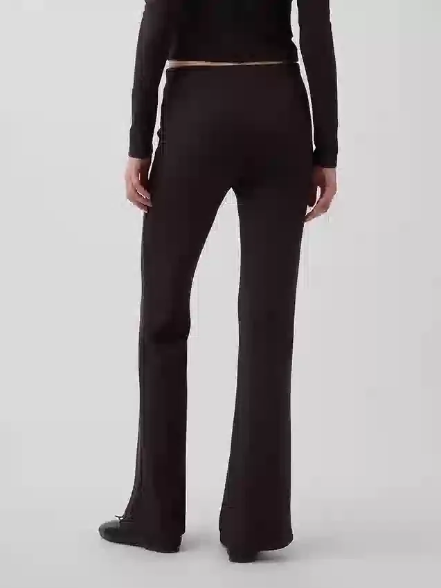 Modern Wide Rib Flare Pants
