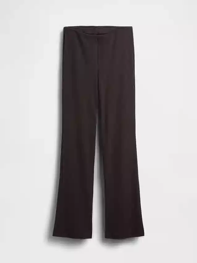 Modern Wide Rib Flare Pants