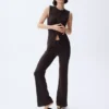 Modern Wide Rib Flare Pants