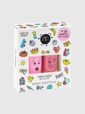 Nailmatic Nailpolish and Nail Sticker Pop Set