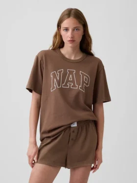 Nap Logo Oversized Pj T-Shirt