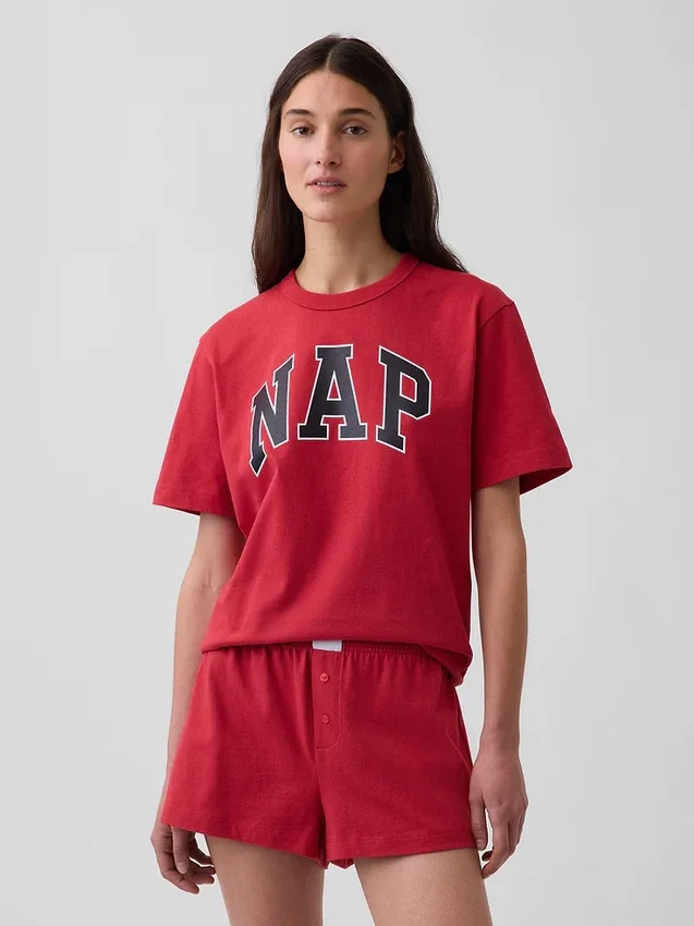 Nap Logo Oversized Pj T-Shirt