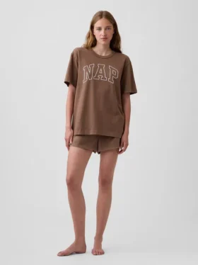 Nap Logo Oversized Pj T-Shirt