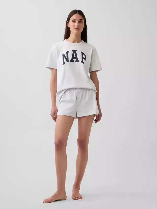Nap Logo Oversized Pj T-Shirt