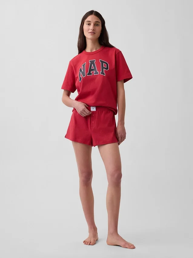 Nap Logo Oversized Pj T-Shirt