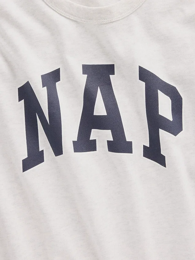 Nap Logo Oversized Pj T-Shirt