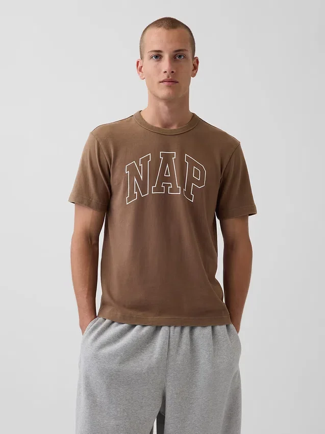 Nap Logo Oversized Pj T-Shirt