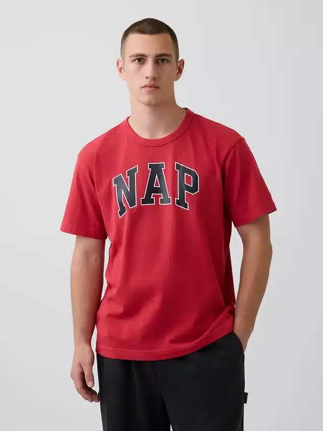 Nap Logo Oversized Pj T-Shirt