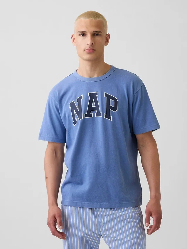 Nap Logo Oversized Pj T-Shirt