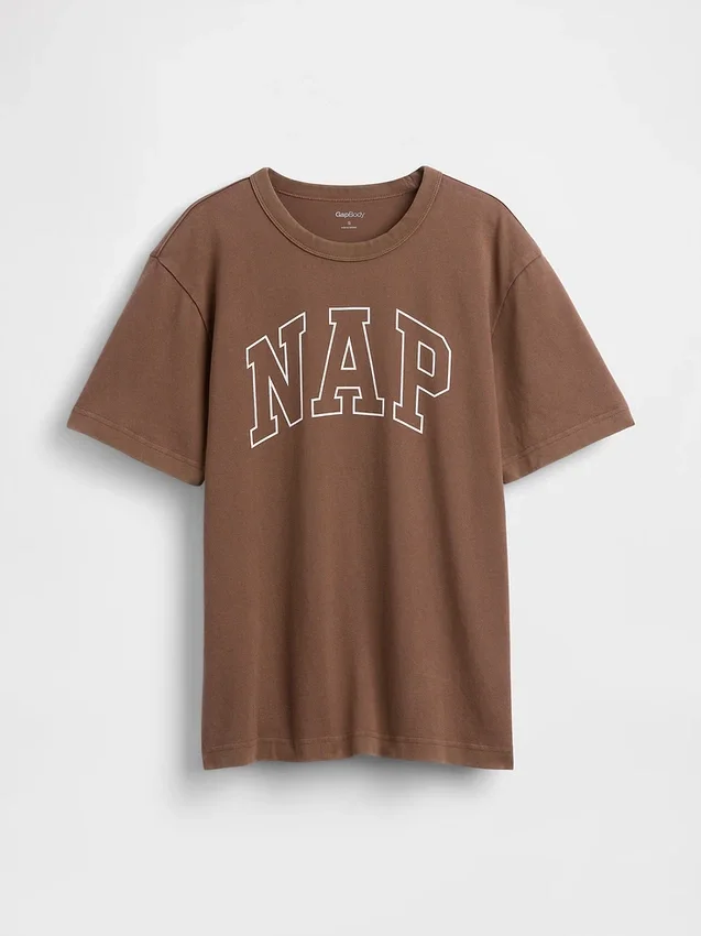Nap Logo Oversized Pj T-Shirt