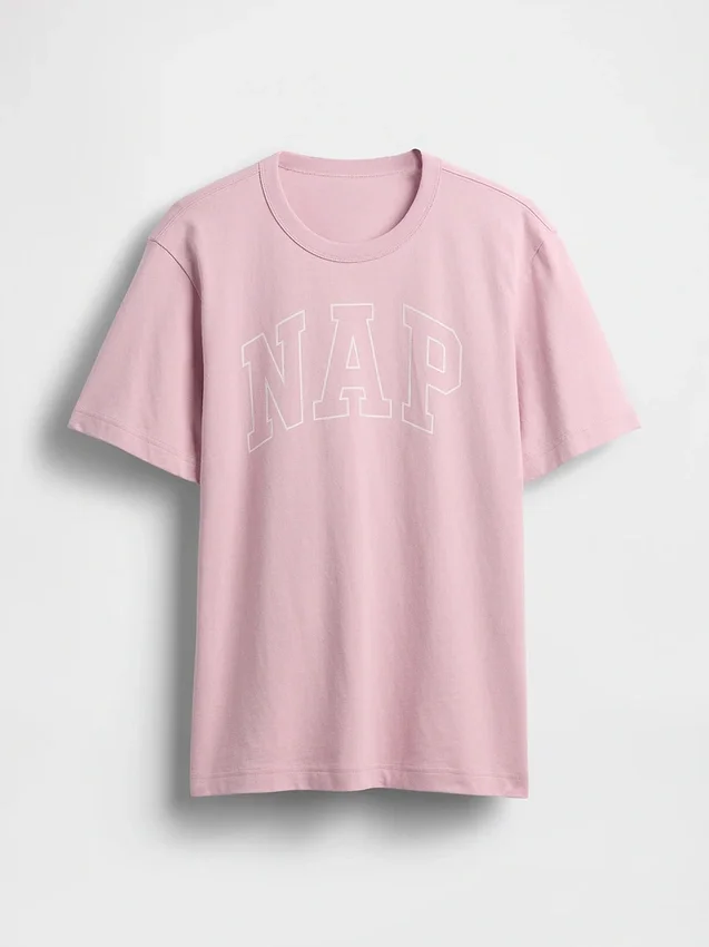 Nap Logo Oversized Pj T-Shirt