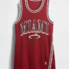 Nba Miami Heat Recycled Jersey Mini Dress