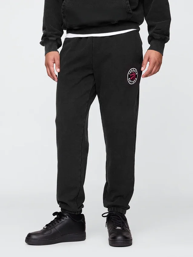 Nba Toronto Raptors Logo Heavyweight Joggers