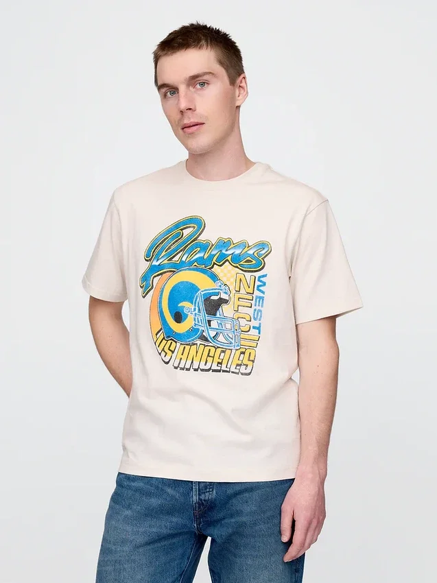 Nfl Los Angeles Rams Graphic T-Shirt