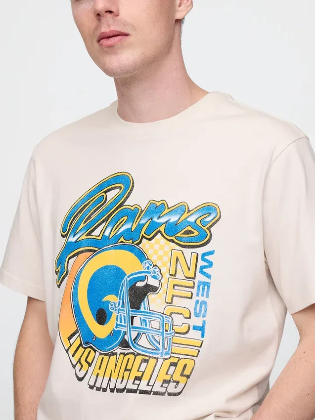 Nfl Los Angeles Rams Graphic T-Shirt