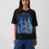 Nirvana Heavyweight Crop Graphic T-Shirt