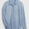 Organic Cotton Denim Classic Shirt