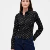 Organic Cotton Fitted Crop Shirt