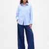 Organic Cotton Oxford Big Shirt