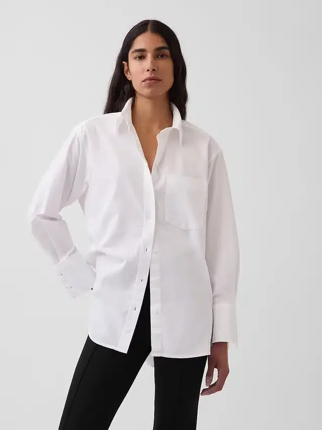 Organic Cotton Oxford Big Shirt